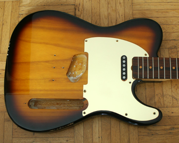 3ply Schlagbrett Tele Style Guitar Pickguard Scratch Plate Telecaster-Gitarre 