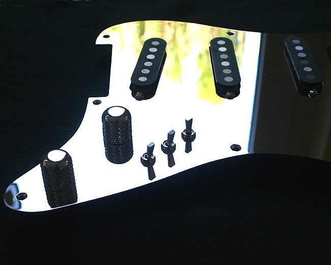 Loaded pickguard Making Movies, chrome