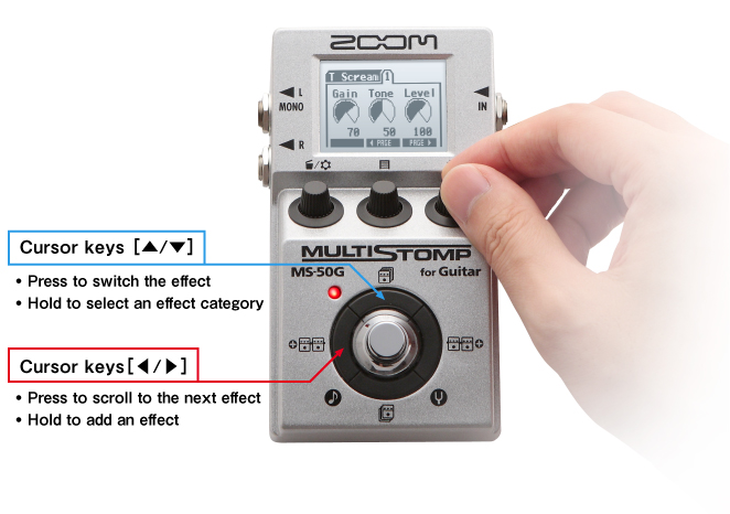 Zoom Multi Stomp MS-50G | Mark Knopfler Guitar Style Shop