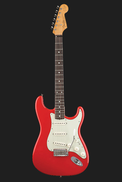 MK Signature Strat in hot rod red