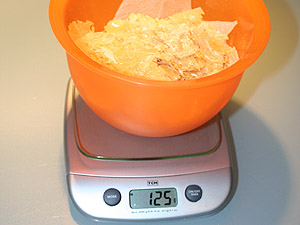 removing-poly-finish-4 The poly coat had a weight of about 125 grams (4.4 ounces)