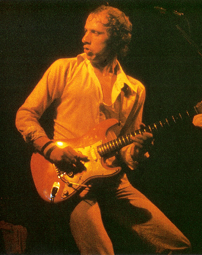 MArk Knopfler on stage in late 1978